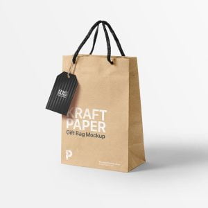 Kraft Paper Shopping Bags